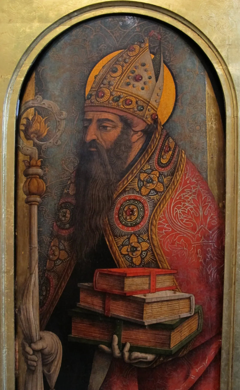 Pyhä Augustinus - Carlo Crivelli