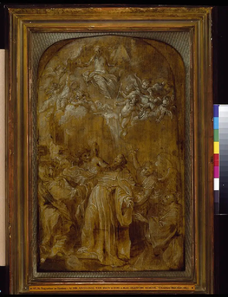 Pyhä Augustinus hurmiossa - Antoine van Dyck