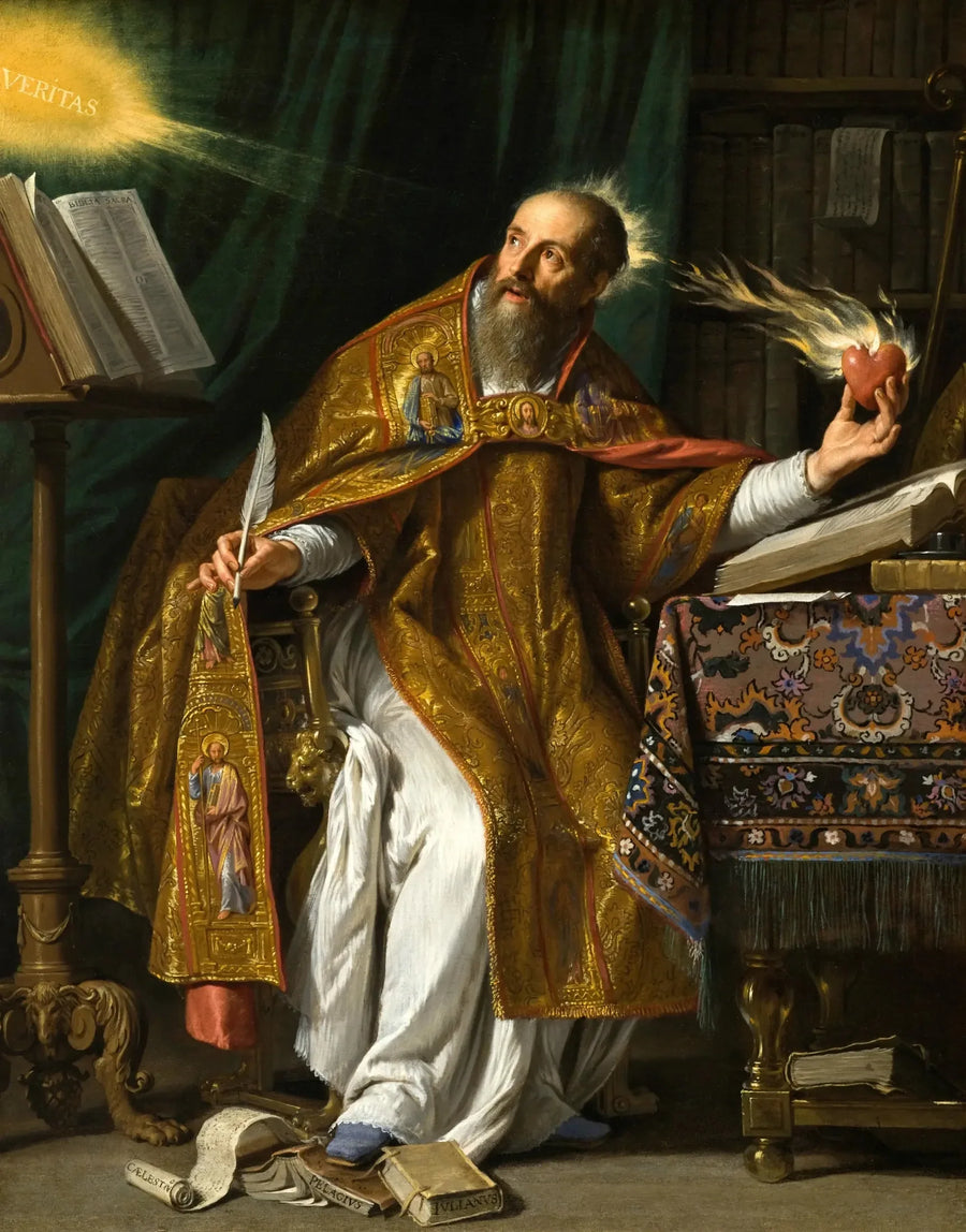 Pyhä Augustinus - Philippe de Champaigne