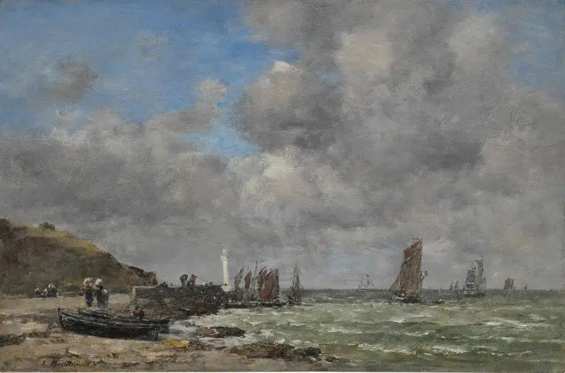 Saint-Brieuc, Léguén rannat - Eugène Boudin