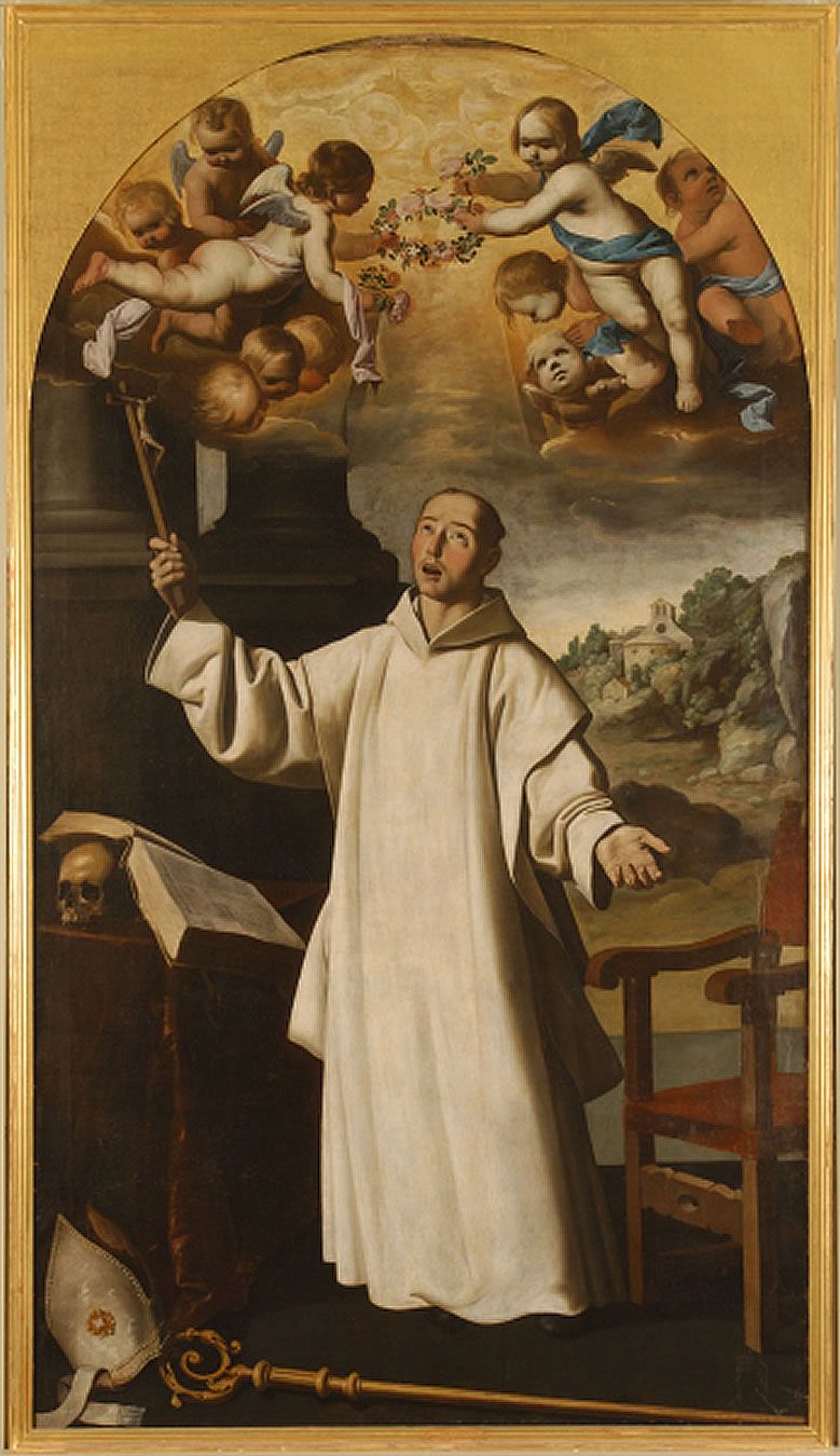 Pyhä Bruno hurmiossa - Francisco de Zurbarán