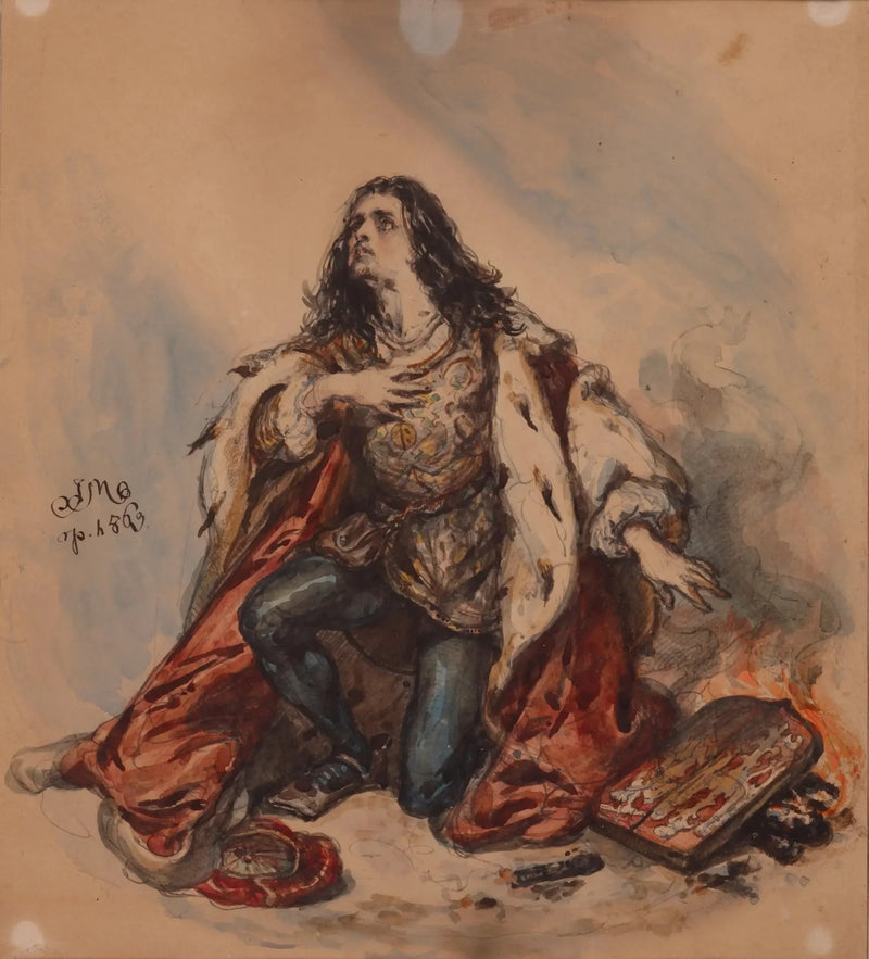 Pyhän Casimirin - Puolan kruununperijä - Jan Matejko