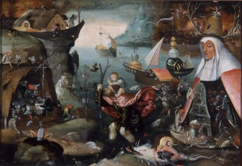 Pyhimys Christophe - Hieronymus Bosch