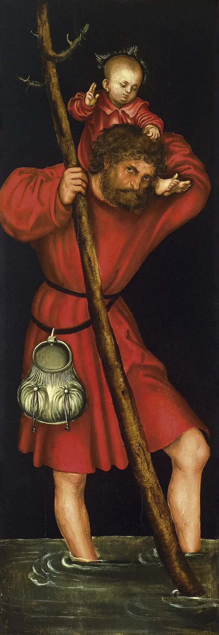 Pyhä Kristoforos - Lucas Cranach vanhempi