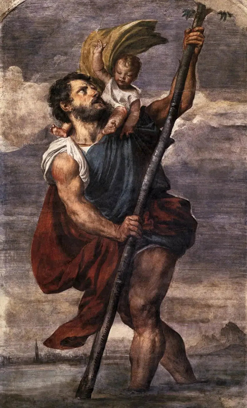 Pyhimys Christophe - Titian