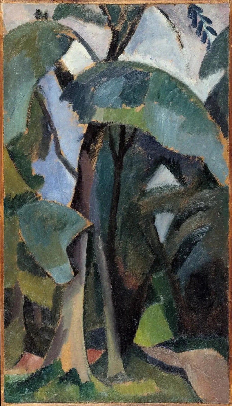 Saint-Cloud, maisematutkimus - Robert Delaunay