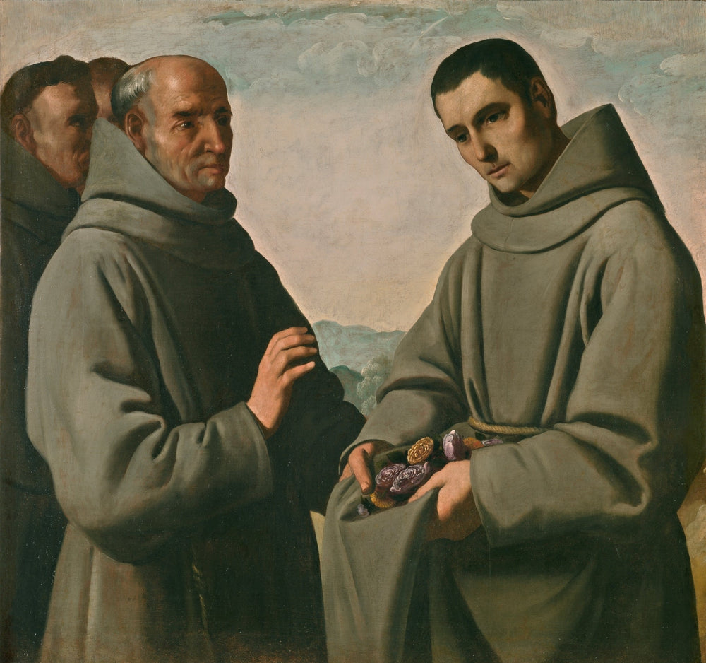 Saint Didaque d'Alcalá - Francisco de Zurbarán image 1 reproduction artisanale de tableau