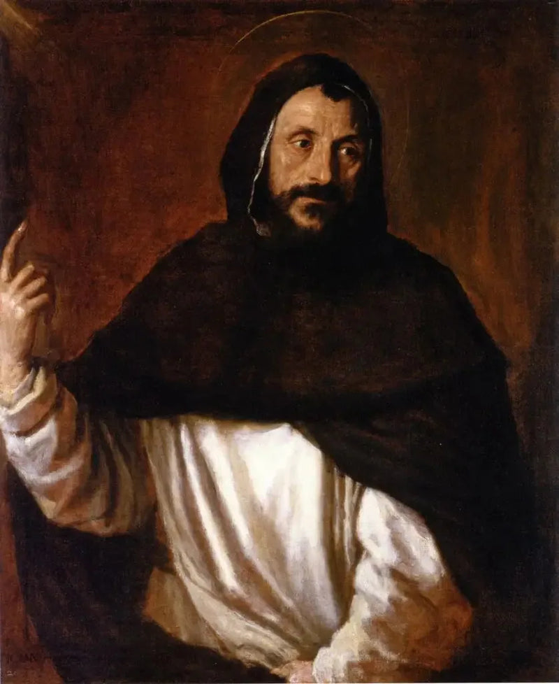 Saint Dominique - Tizian