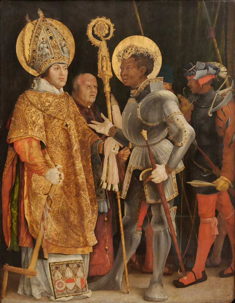 Pyhä Erazmus ja Pyhä Maurus - Matthias Grünewald