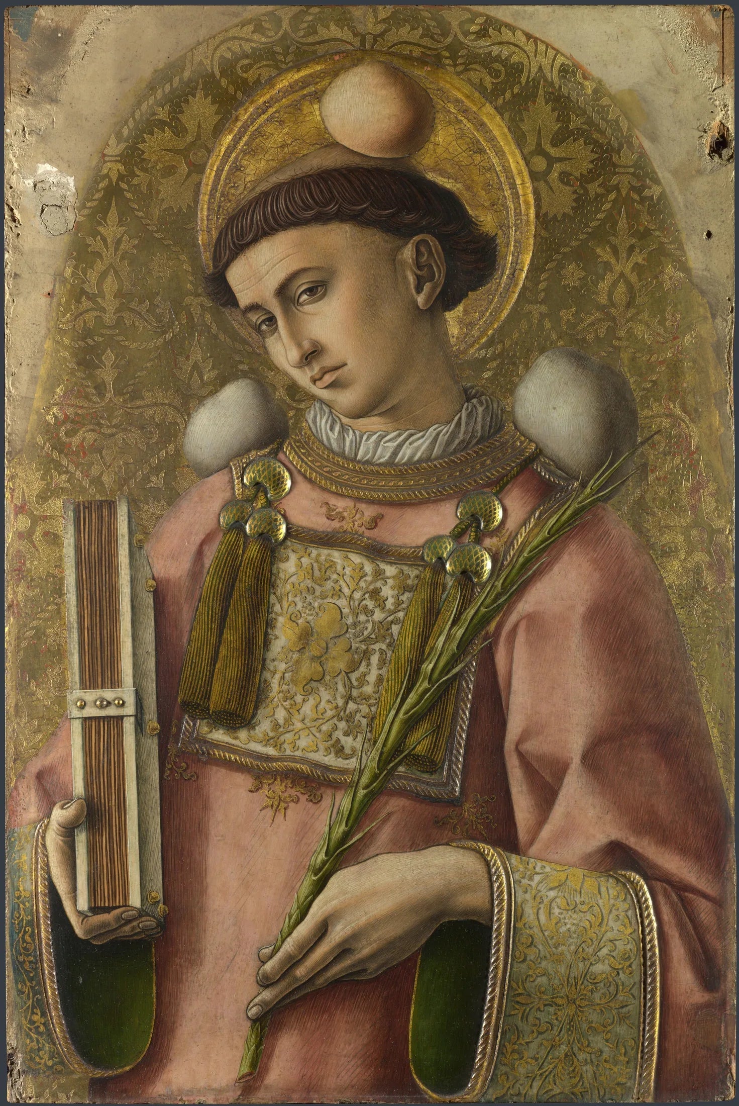 Saint Étienne - Carlo Crivelli image 1 reproduction réalisée par Alpha Reproduction