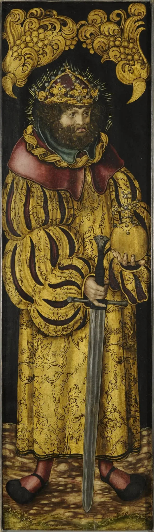 Saint Étienne, Hongrian kuningas - Lucas Cranach vanha mestari