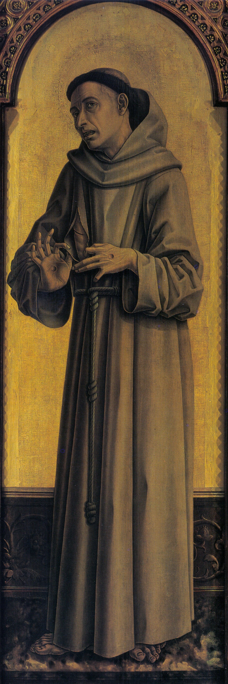 Pyhä Fransiskus Assisilainen - Carlo Crivelli