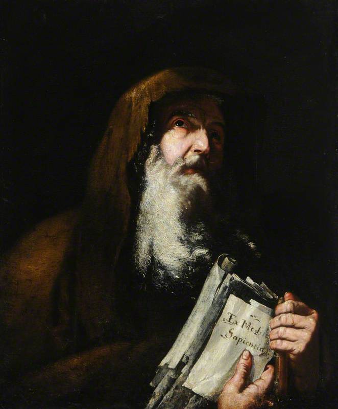 Pyhän François de Paule (1416–1507) - Jusepe de Ribera