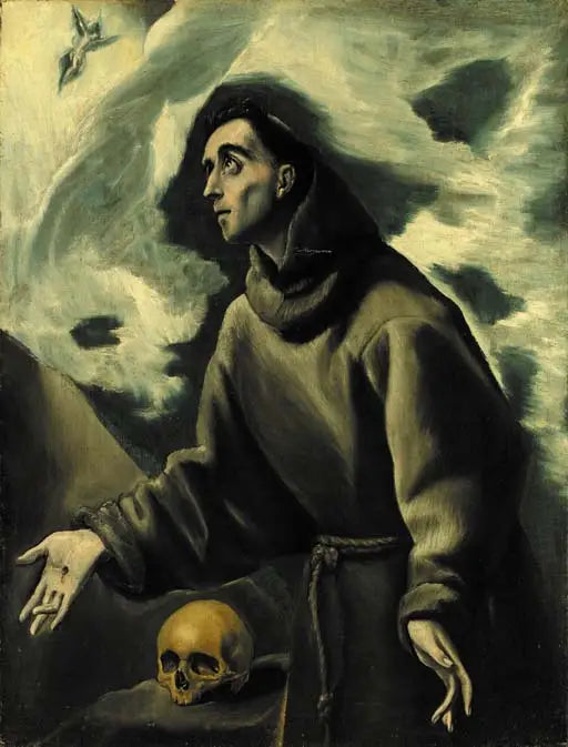 Pyhä Fransiska vastaanottamassa stigmoja - El Greco