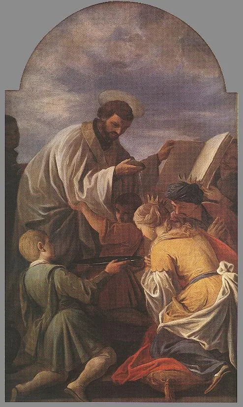 Pyhä Fransiskus-Xaverius - Andrea Pozzo