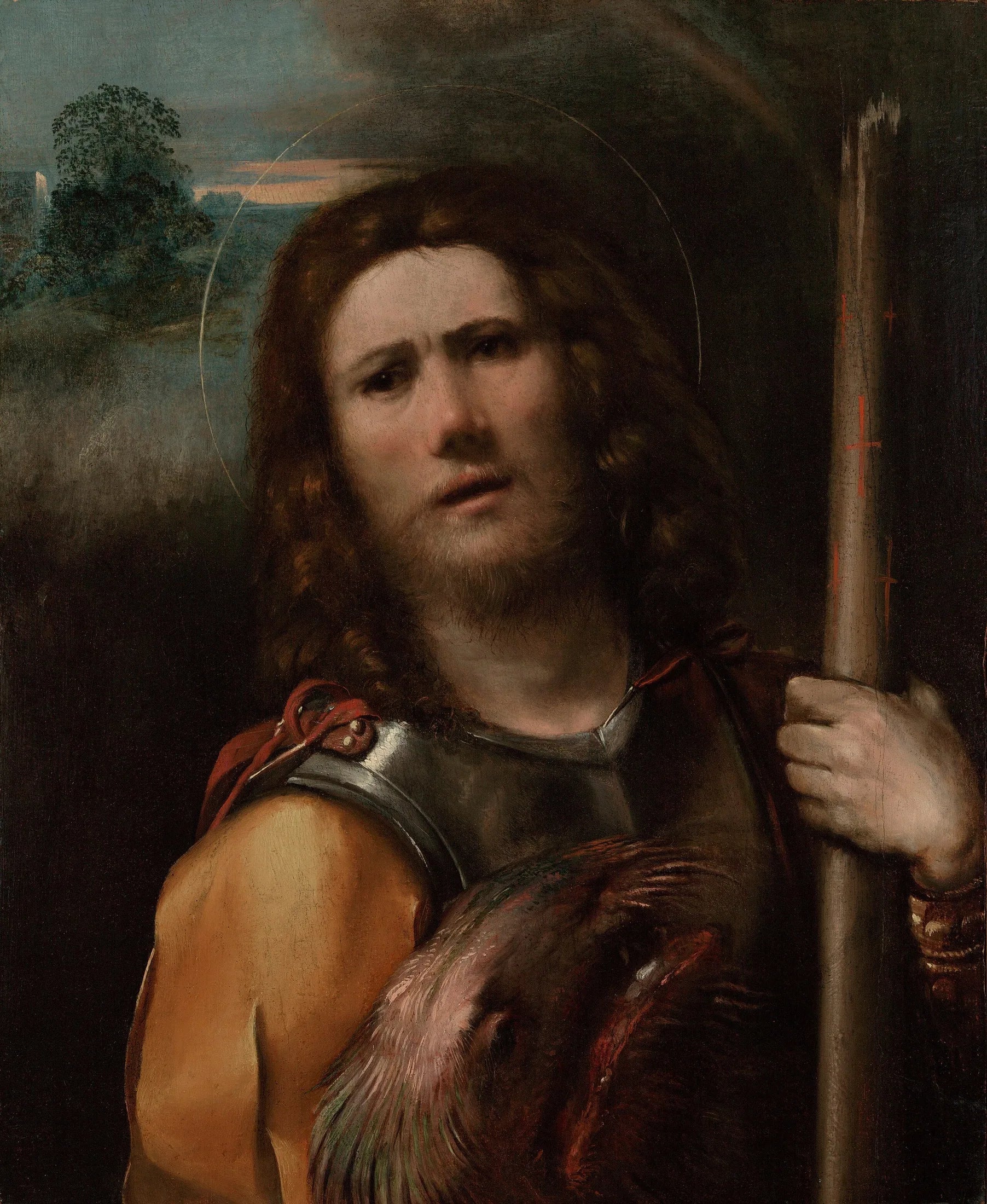 Saint George - Dosso Dossi image 1 reproduction artisanale de tableau