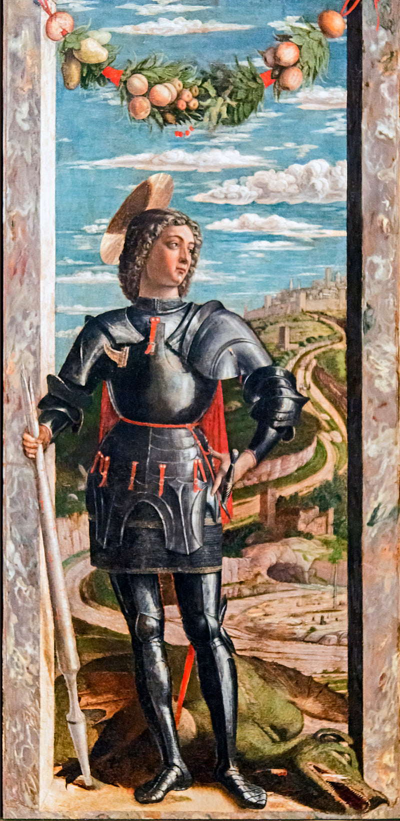 Pyhä Georgios - Andrea Mantegna