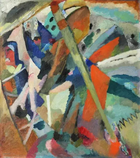 Pyhä Yrjö (II) - Vassily Kandinsky