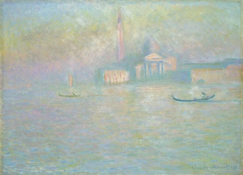 Saint-Giorgio-Maggiore, Venetsia - Claude Monet