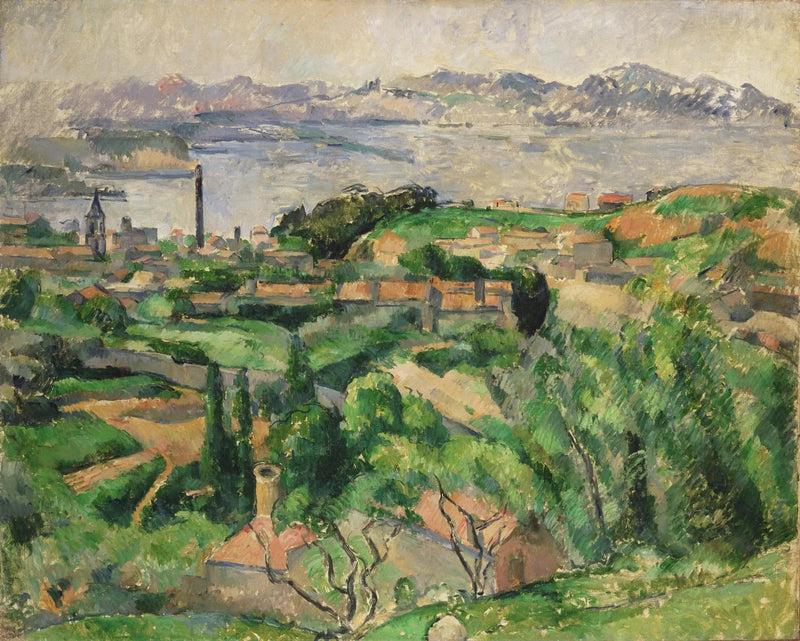 Saint-Henri ja Marseillelahti - Paul Cézanne