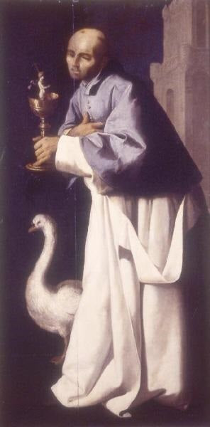 Saint Hugues, Lincolnin piispan - Francisco de Zurbarán