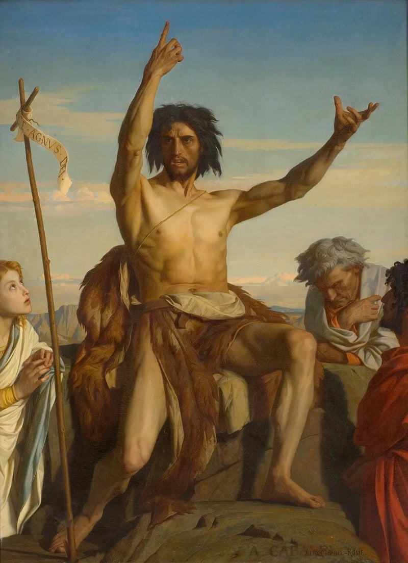 Pyhä Johannes Kastaja - Alexandre Cabanel