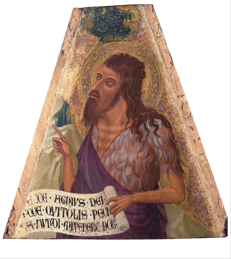 Pyhä Johannes Kastaja - Ambrogio Lorenzetti