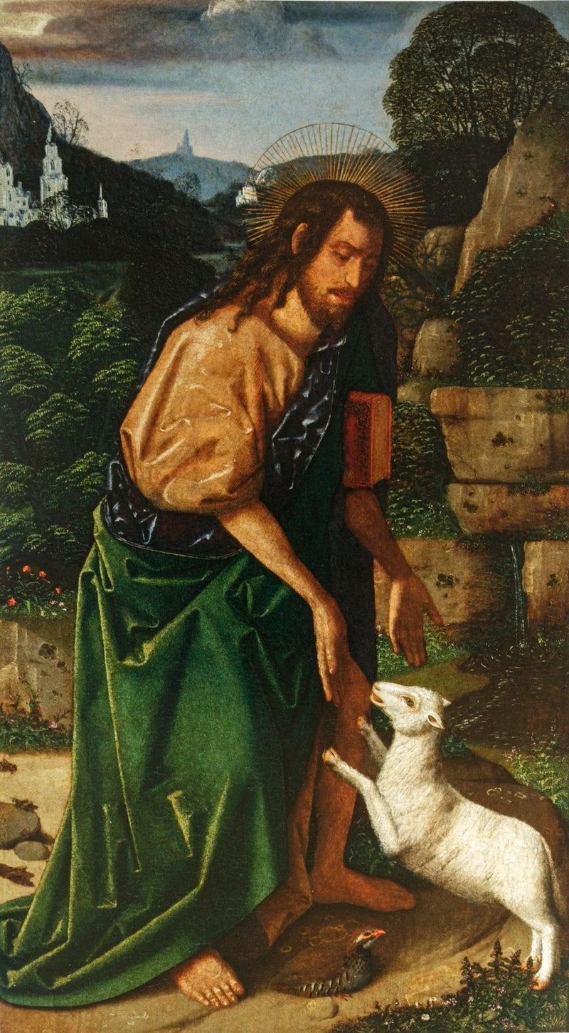 Pyhä Johannes Kastaja - Bartolomé Bermejo