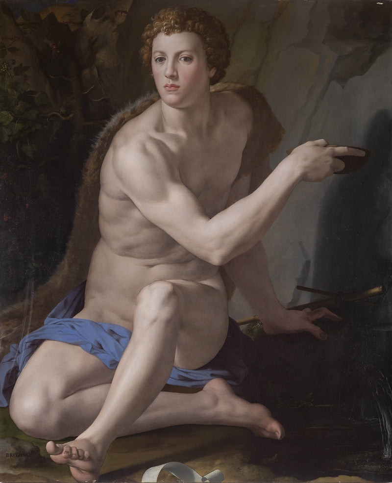 Pyhä Johannes Kastaja - Bronzino