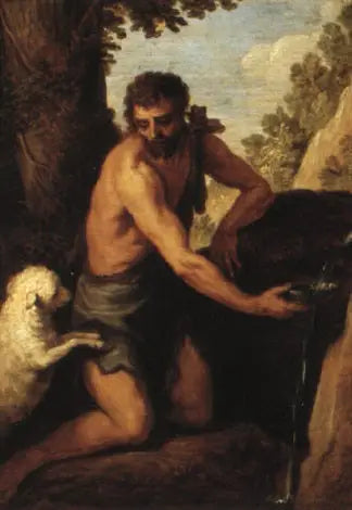 Pyhä Johannes Kastaja - David Teniers nuorempi