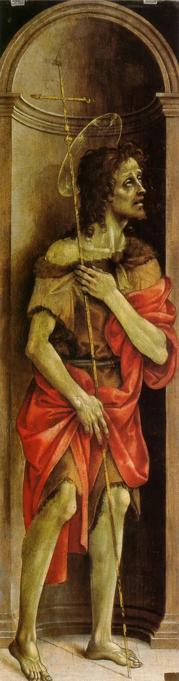 Pyhä Johannes Kasteleja - Filippino Lippi