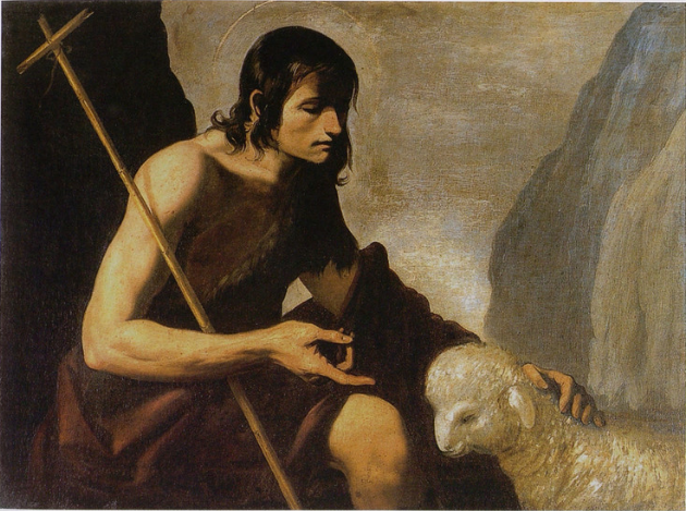 Pyhä Johannes Kastaja - Francisco de Zurbarán