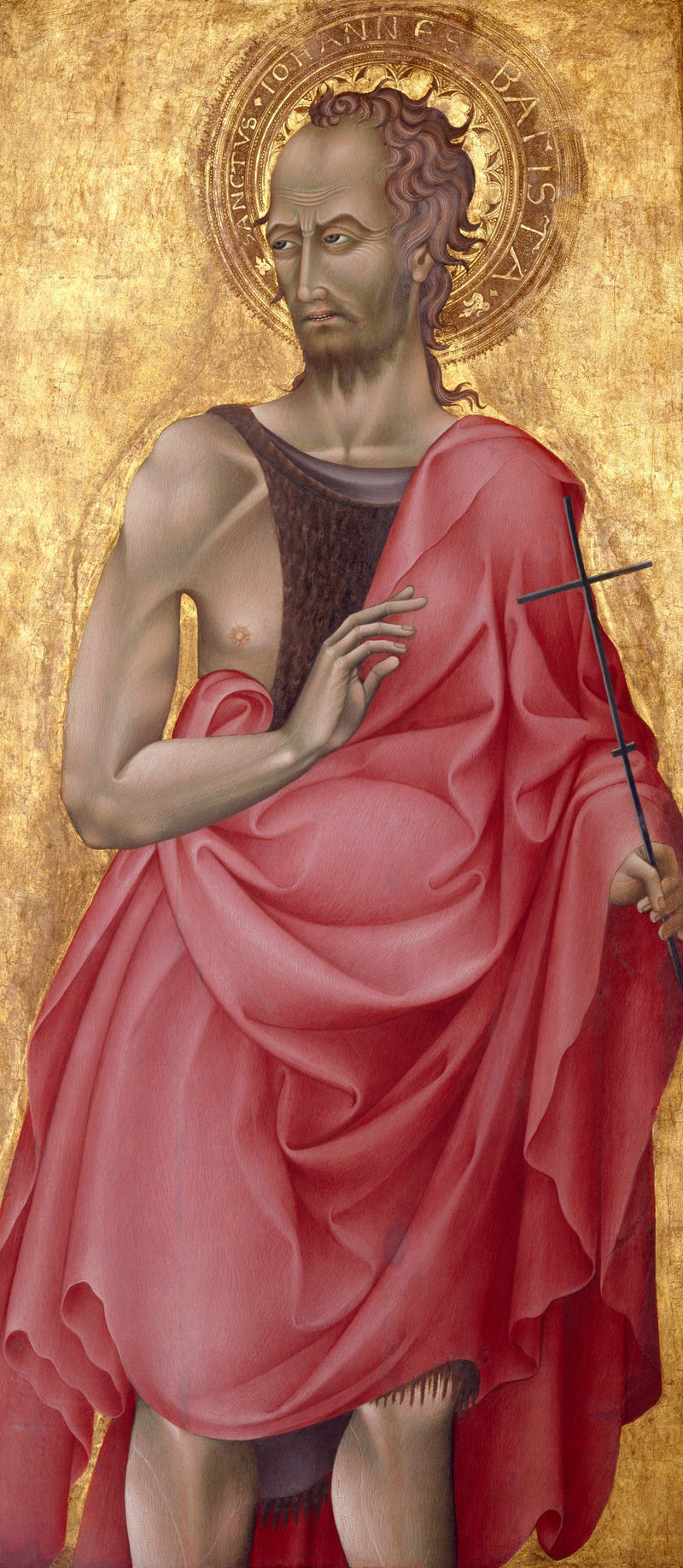 Pyhä Johannes Kastaja - Giovanni di Paolo