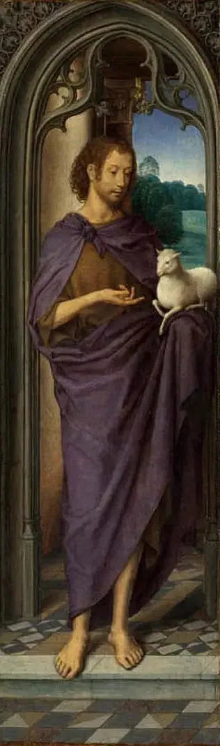 Pyhä Johannes Kastaja - Hans Memling