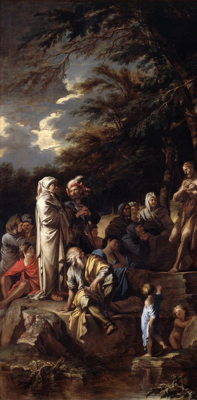 Saint Jean-Baptiste prêchant dans le désert - Salvator Rosa