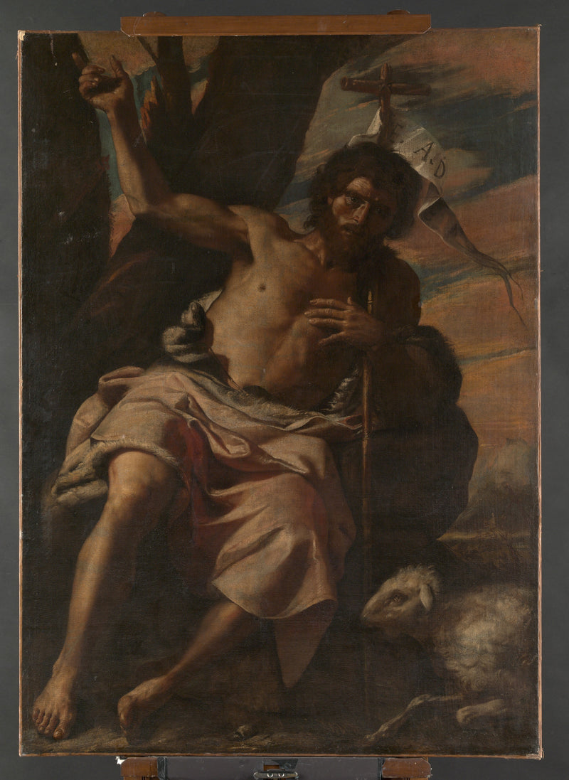 Pyhän Johannes Kastajan saarnaaminen - Mattia Preti