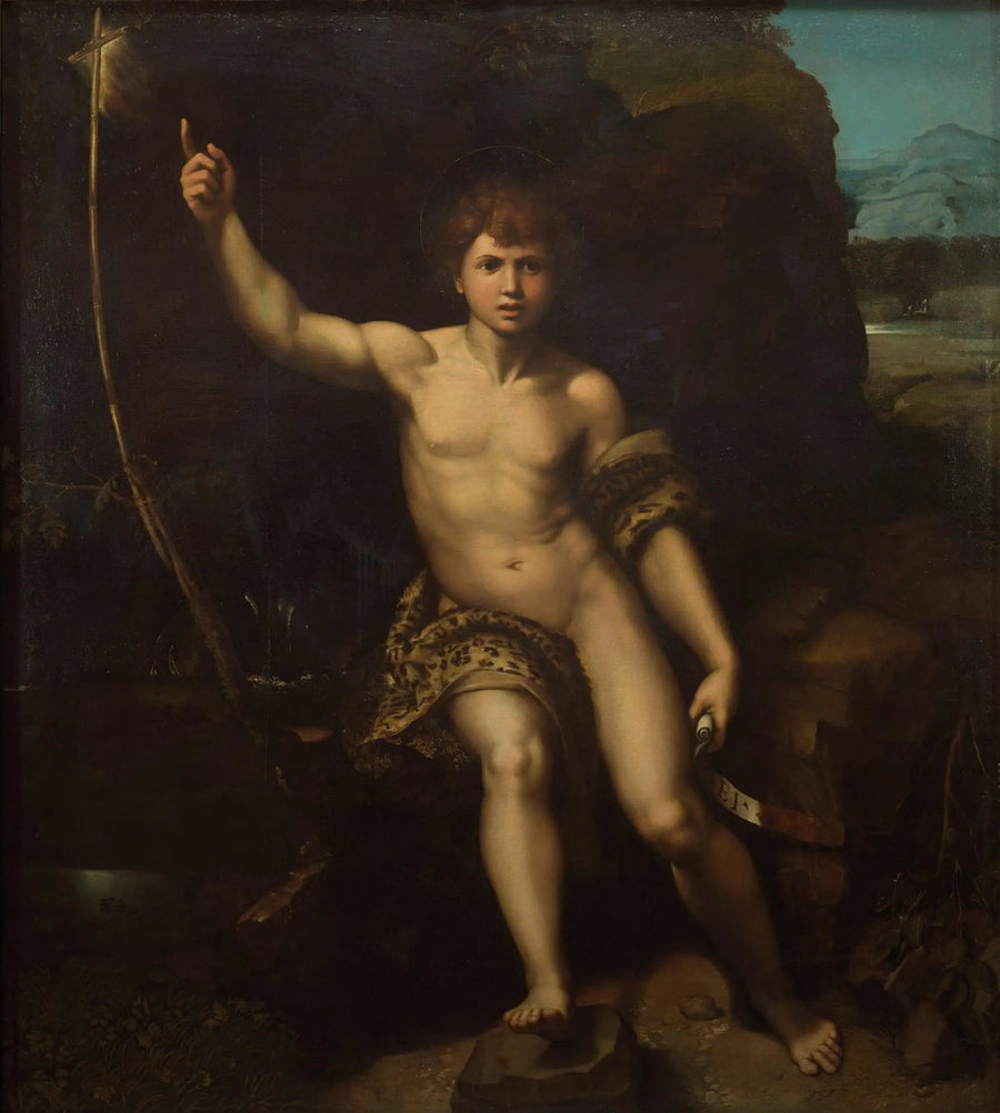 Pyhä Johannes Kastaja - Raphael Sanzio