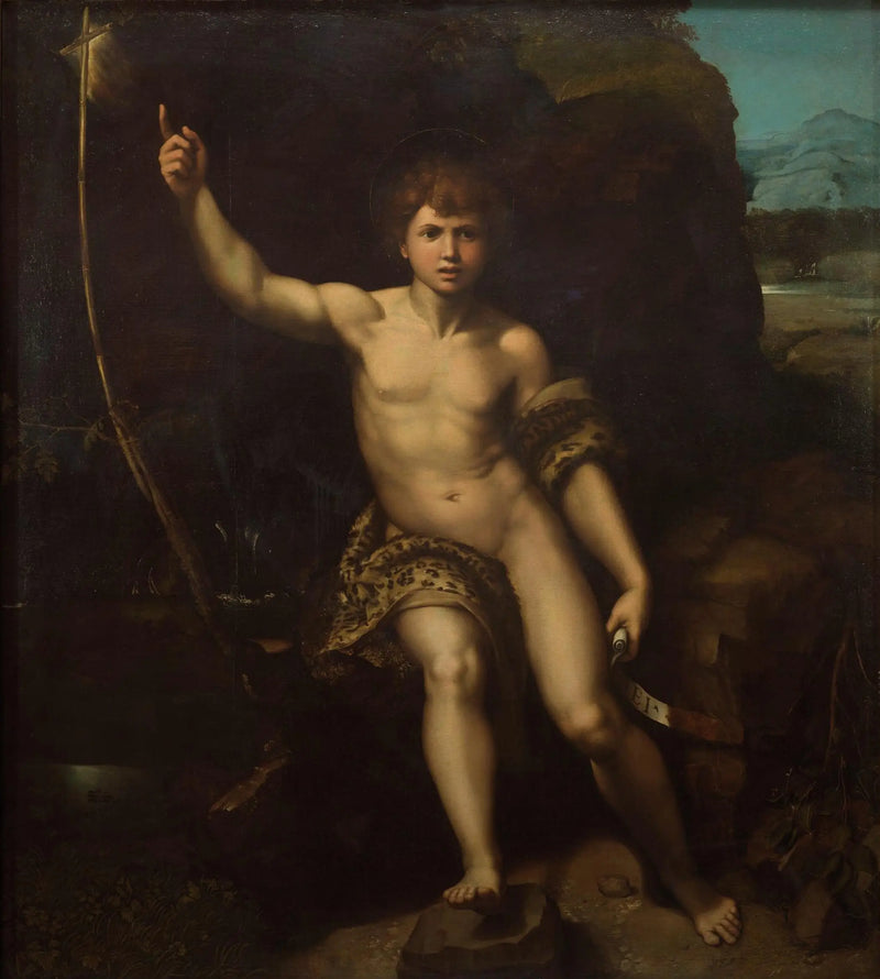 Pyhä Johannes Kastaja - Raphael Sanzio