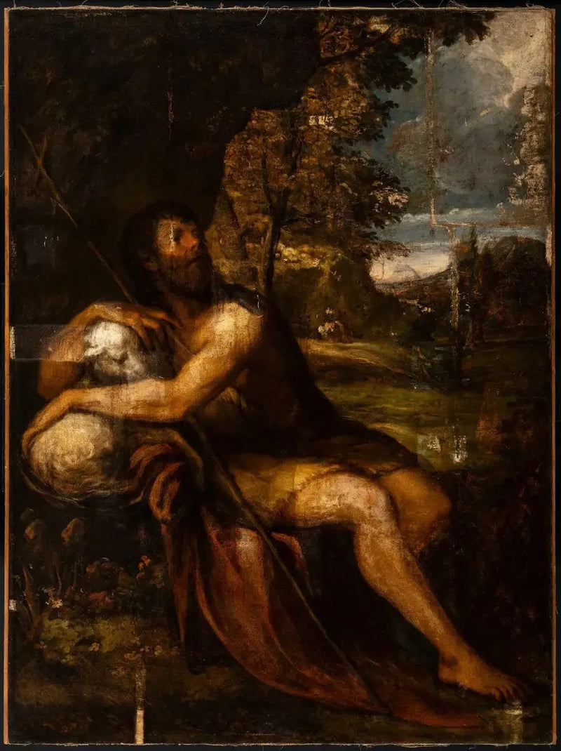 Pyhä Johannes Kastaja - Titian