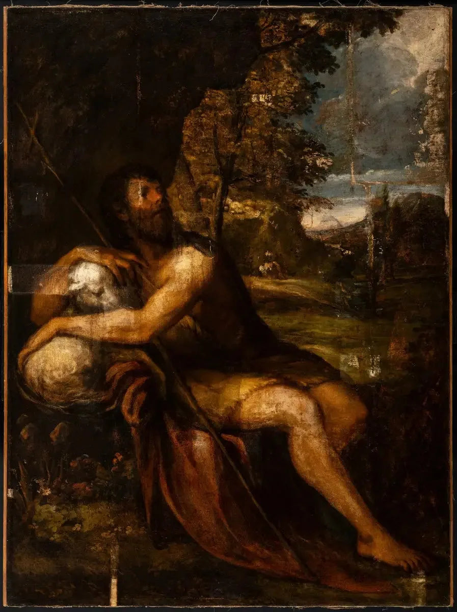 Pyhä Johannes Kastaja - Titian
