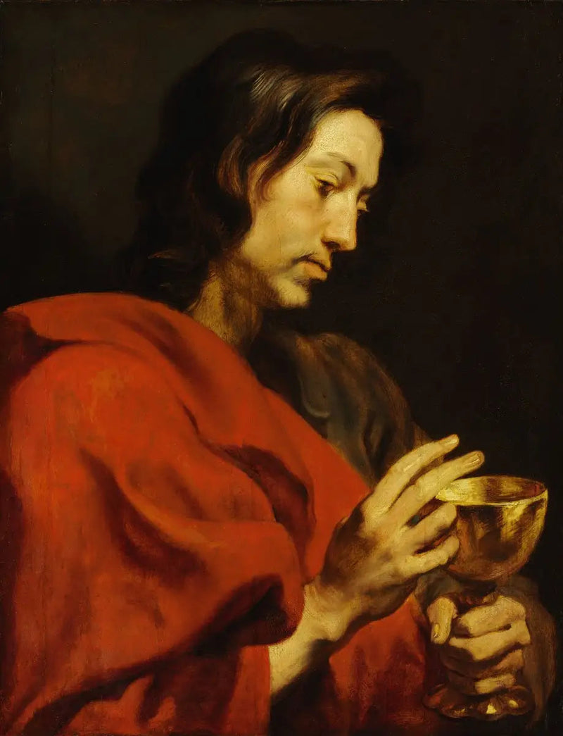 Pyhä Johannes Evankelista - Antoine van Dyck