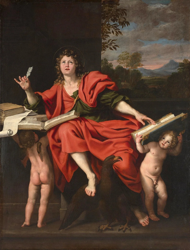 Pyhä Johannes Evankelista - Domenichino