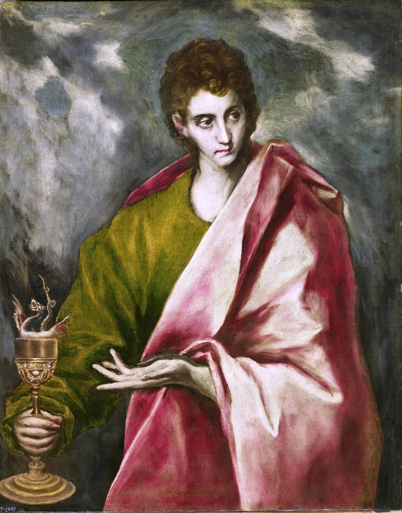 Pyhä Johannes Evankelista - El Greco