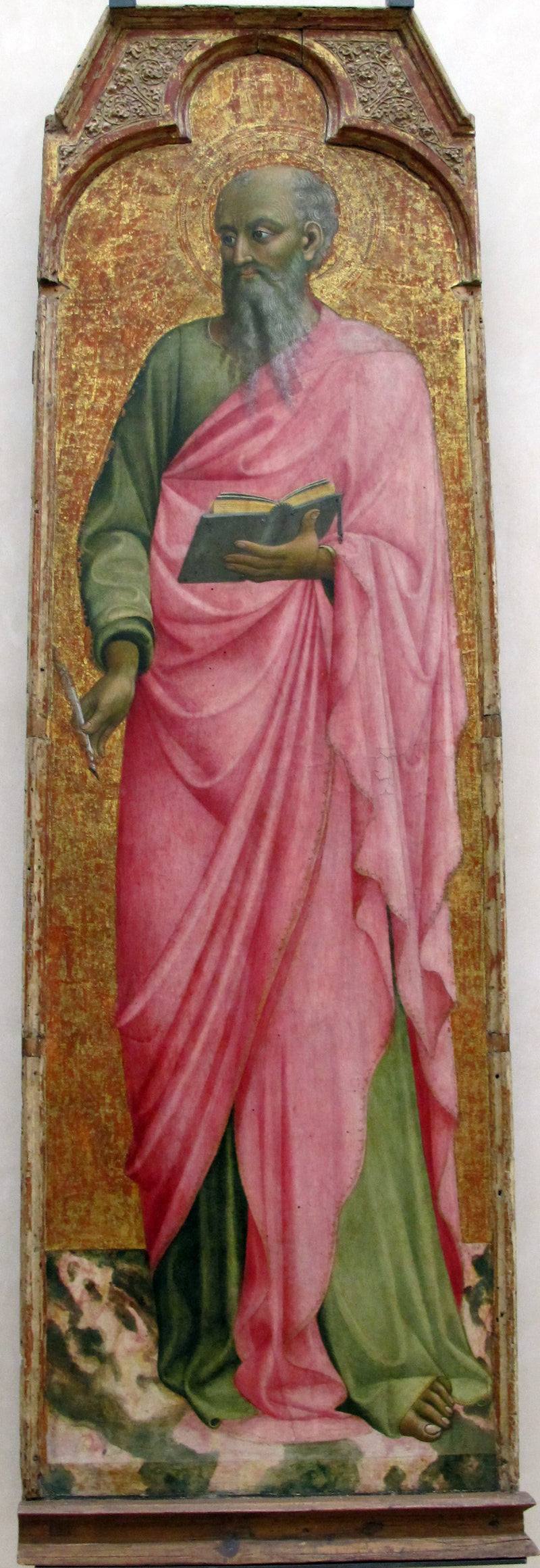 Pyhä Johannes Evankelista - Stefano di Giovanni (Sassetta)