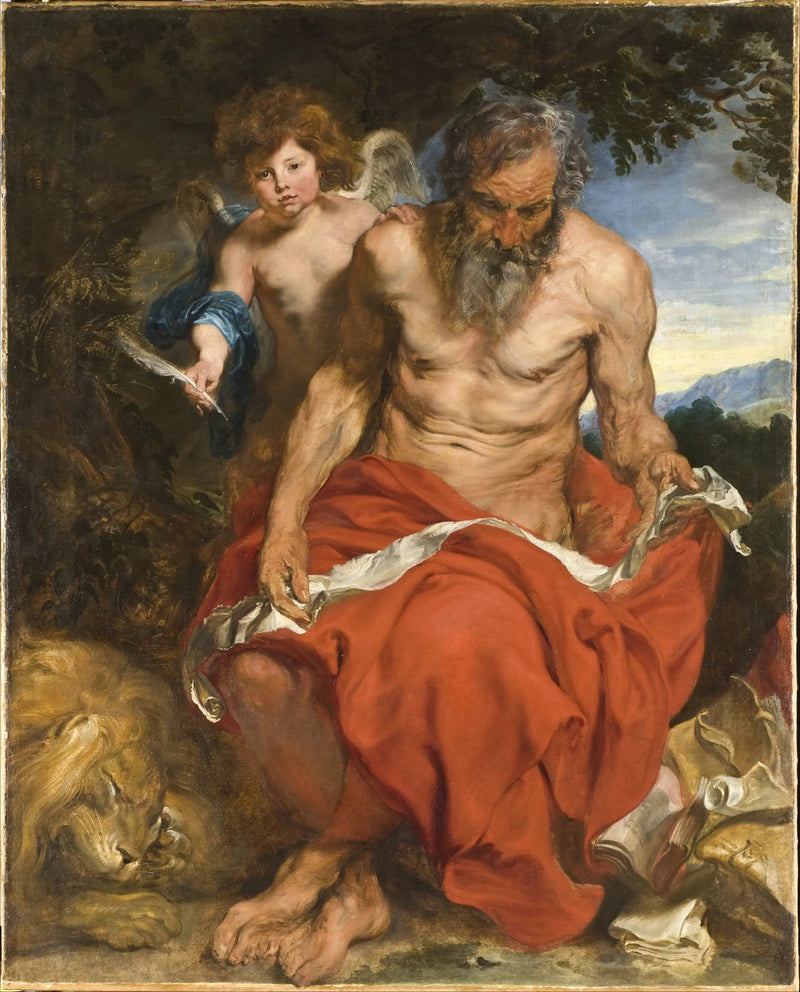 Pyhä Jérôme - Antoine van Dyck