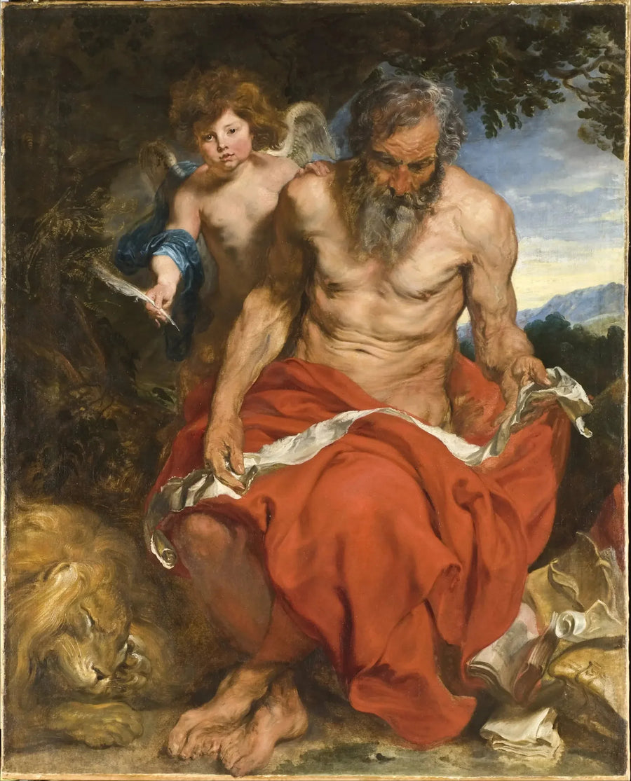 Pyhä Jérôme - Antoine van Dyck