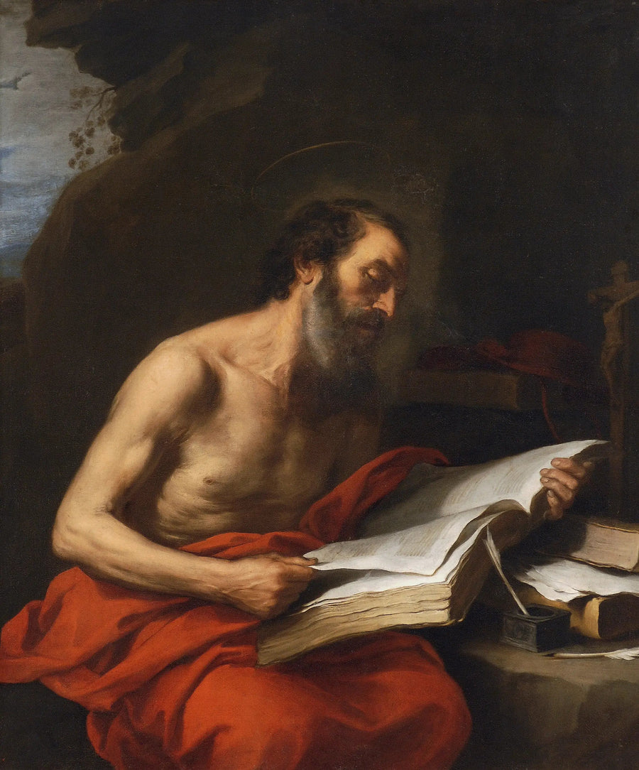 Pyhä Jérôme - Bartolomé Esteban Murillo