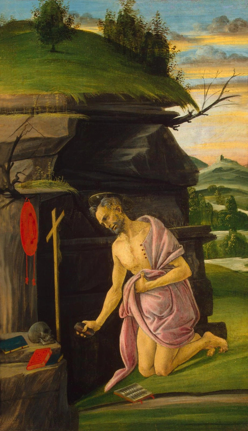 Pyhä Hieronymus - Sandro Botticelli