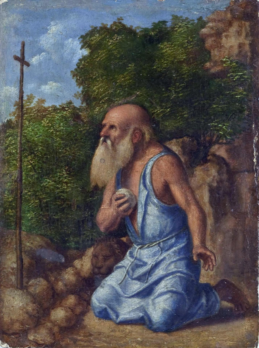 Pyhä Jérôme autiomaassa - Cima da Conegliano