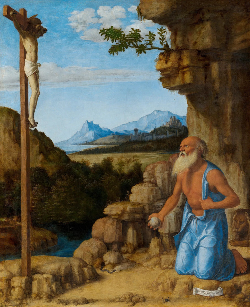 Pyhä Jérôme autiomaassa - Cima da Conegliano